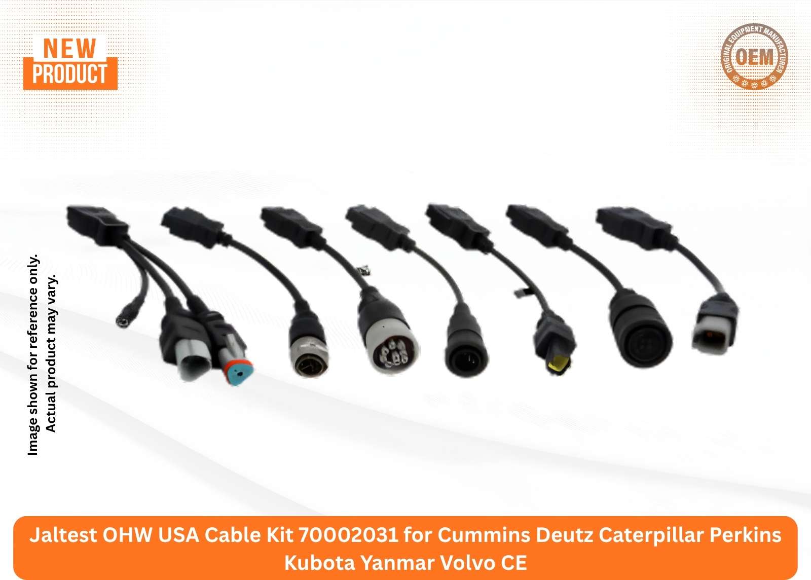 Jaltest OHW USA Cable Kit 70002031 for Cummins Deutz Caterpillar